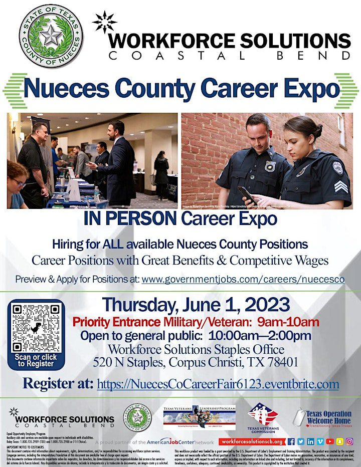 Nueces County Career Expo 6-1-2023 - InPerson